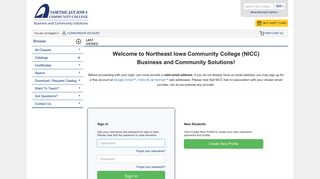 Login - NICC Business and Community Solutions