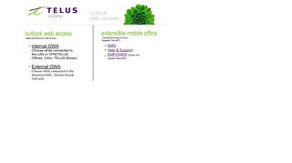 TELUS Mobility workspace