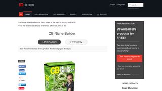 CB Niche Builder - IDplr.com