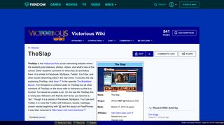 TheSlap | Victorious Wiki | FANDOM powered by Wikia