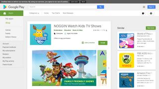NOGGIN Watch Kids TV Shows - Apps on Google Play