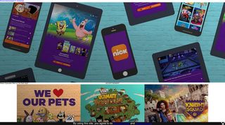 Nickelodeon Shows, Games & Apps for iPhone, Android, Roku and ...