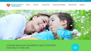 Nicklaus Children's Health System - Home