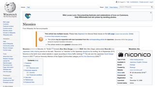 Niconico - Wikipedia