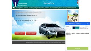 Buy Policy Online » NATIONAL INSURANCE COMPANY LIMITED