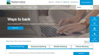 Online & Phone Banking - Northern Inland Credit Union