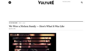 We Were a Nielsen Family — Here's What It Was Like - Vulture