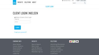 Client Login | Nielsen