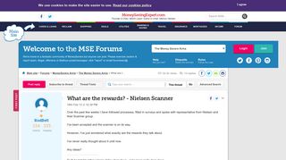 What are the rewards? - Nielsen Scanner - MoneySavingExpert.com Forums