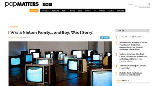 I Was a Nielsen Family... and Boy, Was I Sorry! - PopMatters