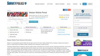 Nielsen Mobile Panel Ranking and Reviews - SurveyPolice