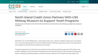 North Island Credit Union Partners With USS Midway Museum to ...