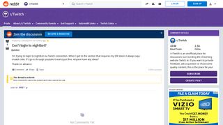 Can't login to nightbot? : Twitch - Reddit