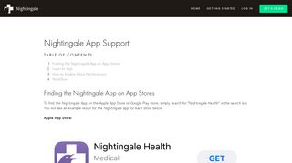 App Support — Nightingale