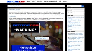 Nightshift.co Is The New Backpage But Worse! (Review) - Dating Cop