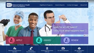 LRP Main Home Page | NIH: Division of Loan Repayment