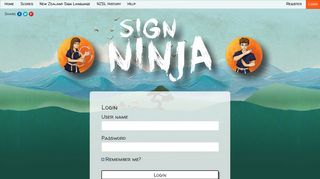 Login | Sign Ninja