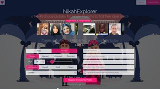 Create Profile - Nikah Explorer