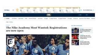 Nike Academy Most Wanted: Registrations now open | Fox Sports