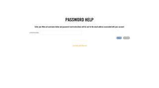 Password Help - Nike.net