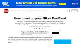 How to set up your Nike+ FuelBand - CNET