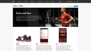 Take Nike + iPod on your run - Apple (IN)