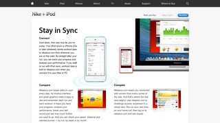 Nike + iPod - Sync - Apple (IN)