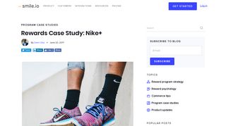 Rewards Case Study: Nike+ - Smile.io Blog