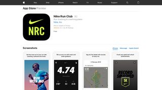 Nike Run Club on the App Store - iTunes - Apple