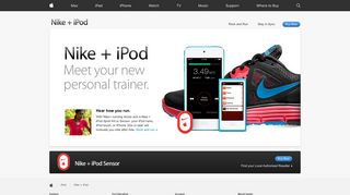 Run or workout with Nike + iPod - Apple (IN)