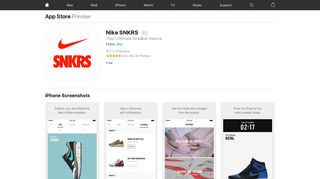 Nike SNKRS on the App Store - iTunes - Apple