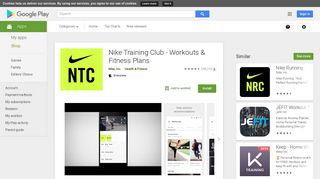 Nike Training Club - Workouts & Fitness Plans – Apps on Google Play