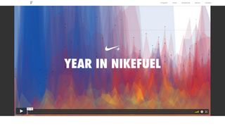 Year in NikeFuel - Fathom Information Design