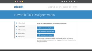 How Niki Talk Designer works