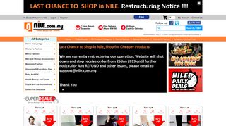 Nile.com.my: Malaysia Online Shopping for Apparel, Bags, Shoes ...