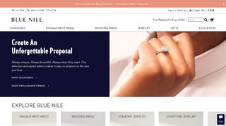Blue Nile: Diamond Jewelers – Engagement, Wedding Rings & Fine ...
