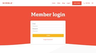 Member login | Nimble