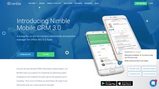 Nimble Mobile 3.0 CRM - Nimble