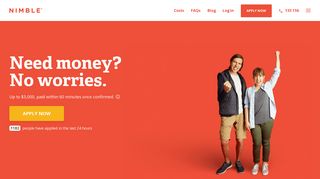 Nimble: Quick Loans – Same Day Loans, Approved Online