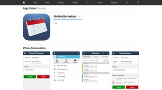 NimbleSchedule on the App Store - iTunes - Apple