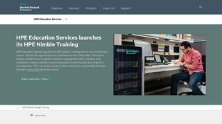 HPE Nimble Storage Training - Education Services - Worldwide | HPE™
