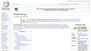 Nimble Storage - Wikipedia