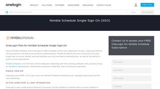 Nimble Schedule Single Sign On (SSO) - Active Directory Integration ...