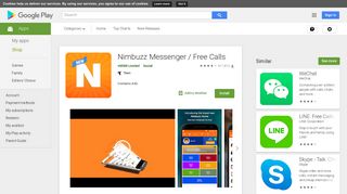 Nimbuzz Messenger / Free Calls - Apps on Google Play