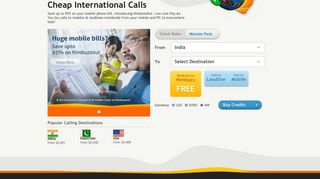 Free and Cheap International Calls, Cheap Calls to India