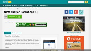 NIMS Sharjah Parent App 4.1 Free Download