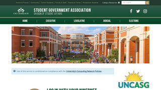 User account | Student Government Association | UNC Charlotte