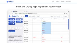 Ninite Pro - Automatic Patching and Updates for Popular Applications