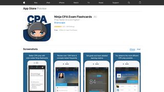 Ninja CPA Exam Flashcards on the App Store - iTunes - Apple