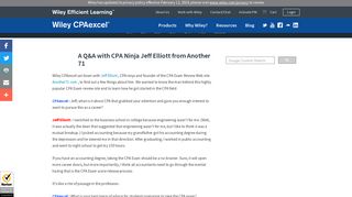A Q&A with CPA Ninja Jeff Elliott from Another 71